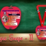 Apple Shape 2 Acrylic ID Card