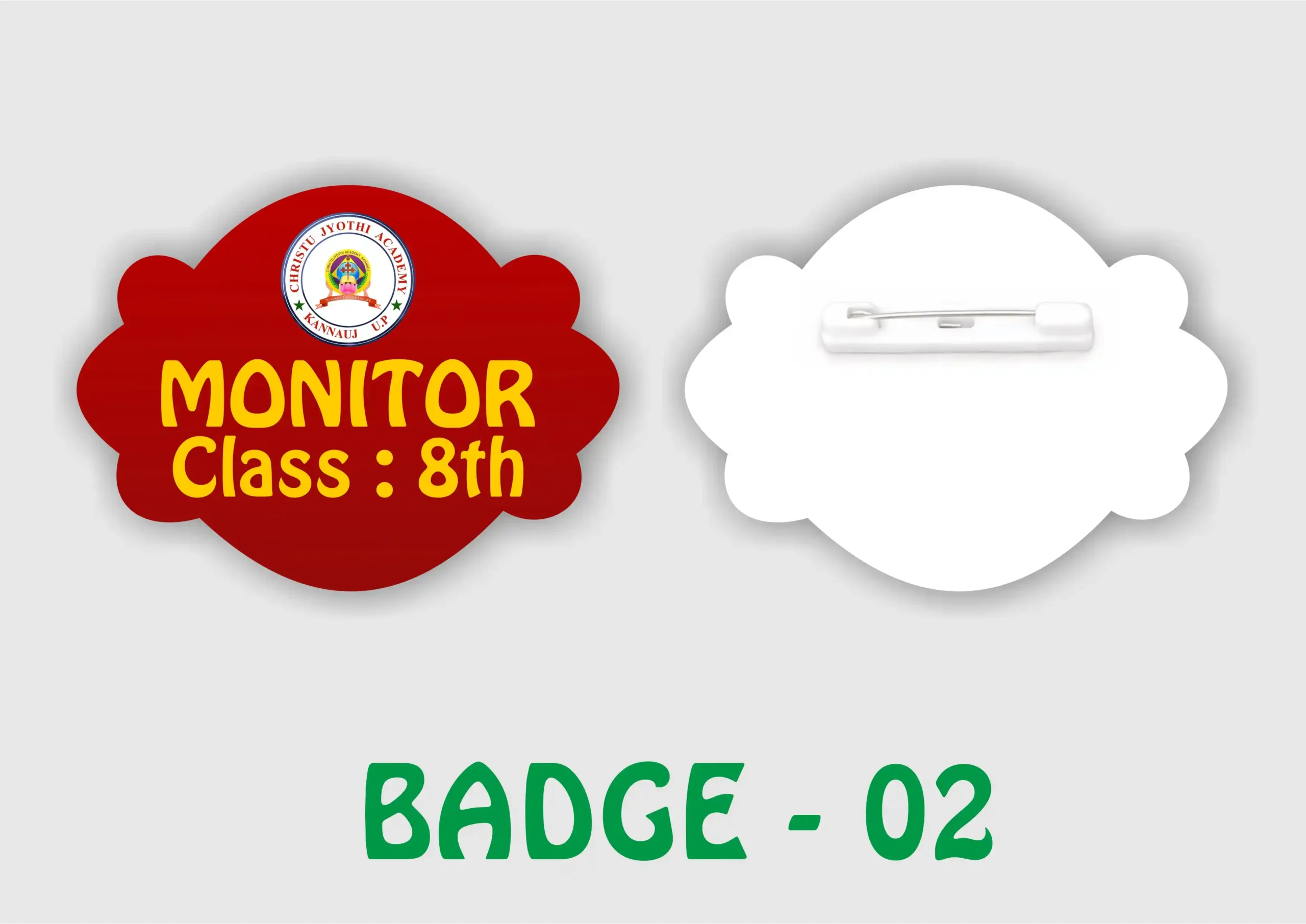 BADGE - 02 ACRYLIC BADGE - 02 - Image 1