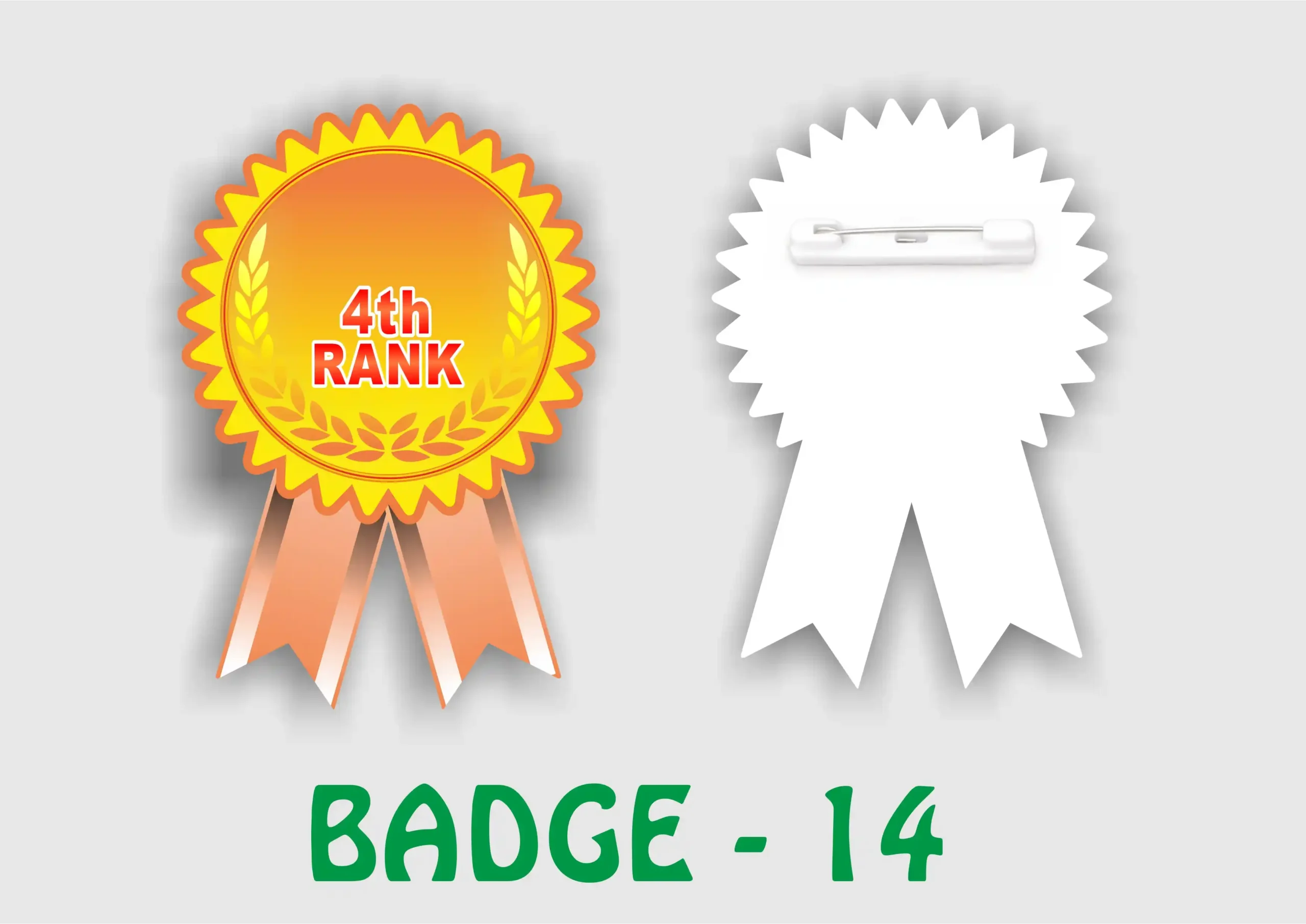 BADGE - 14 ACRYLIC BADGE - 14 - Image 1