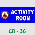 Wall Name Plate - Activity Room