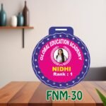 Customised Printed Medal - FNM30