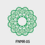 MDF Rangoli Decorative Floor Art - FNMR05