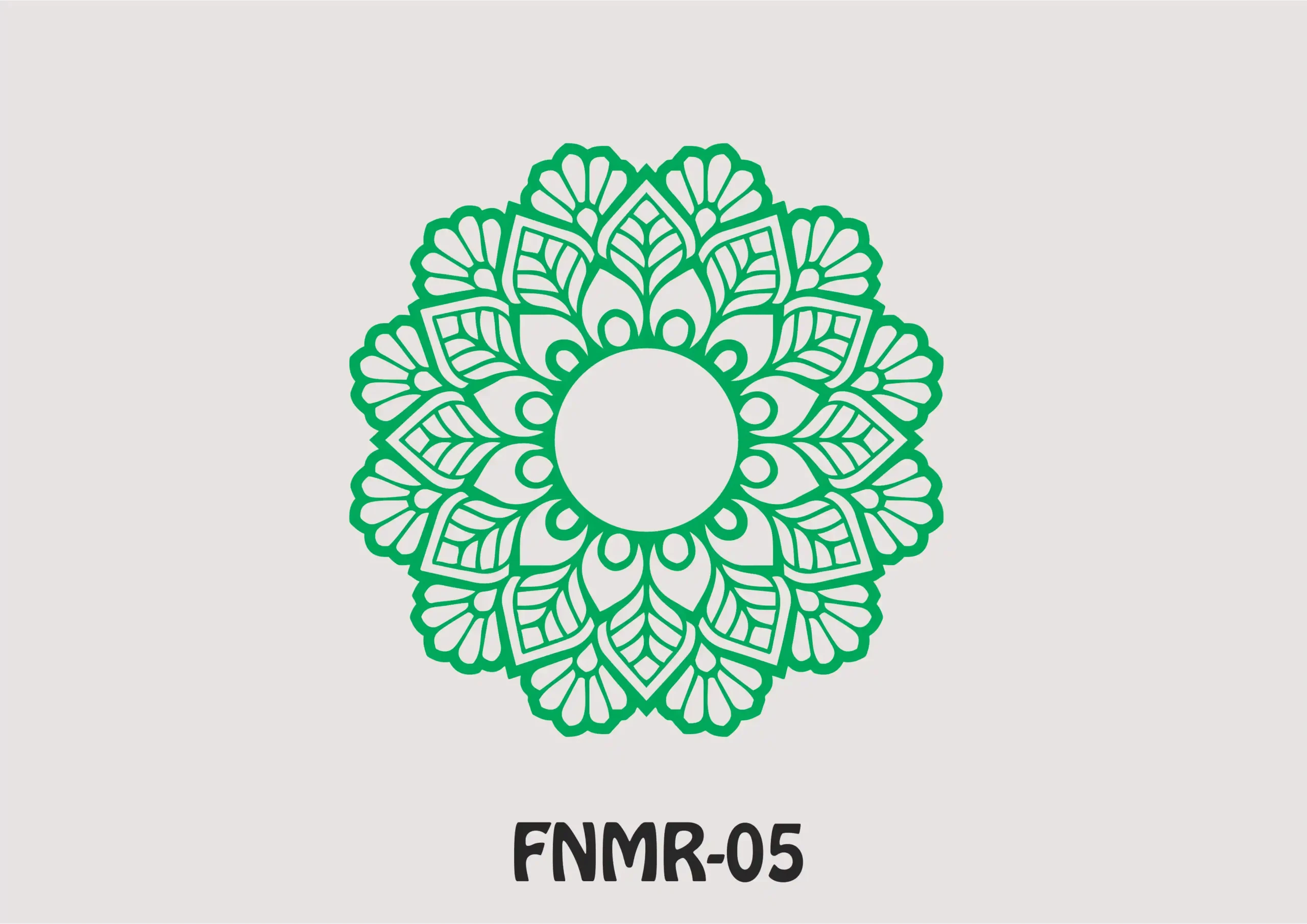 FNMR05 MDF Rangoli Decorative Floor Art - FNMR05 - Image 1