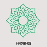 MDF Rangoli Decorative Floor Art - FNMR08