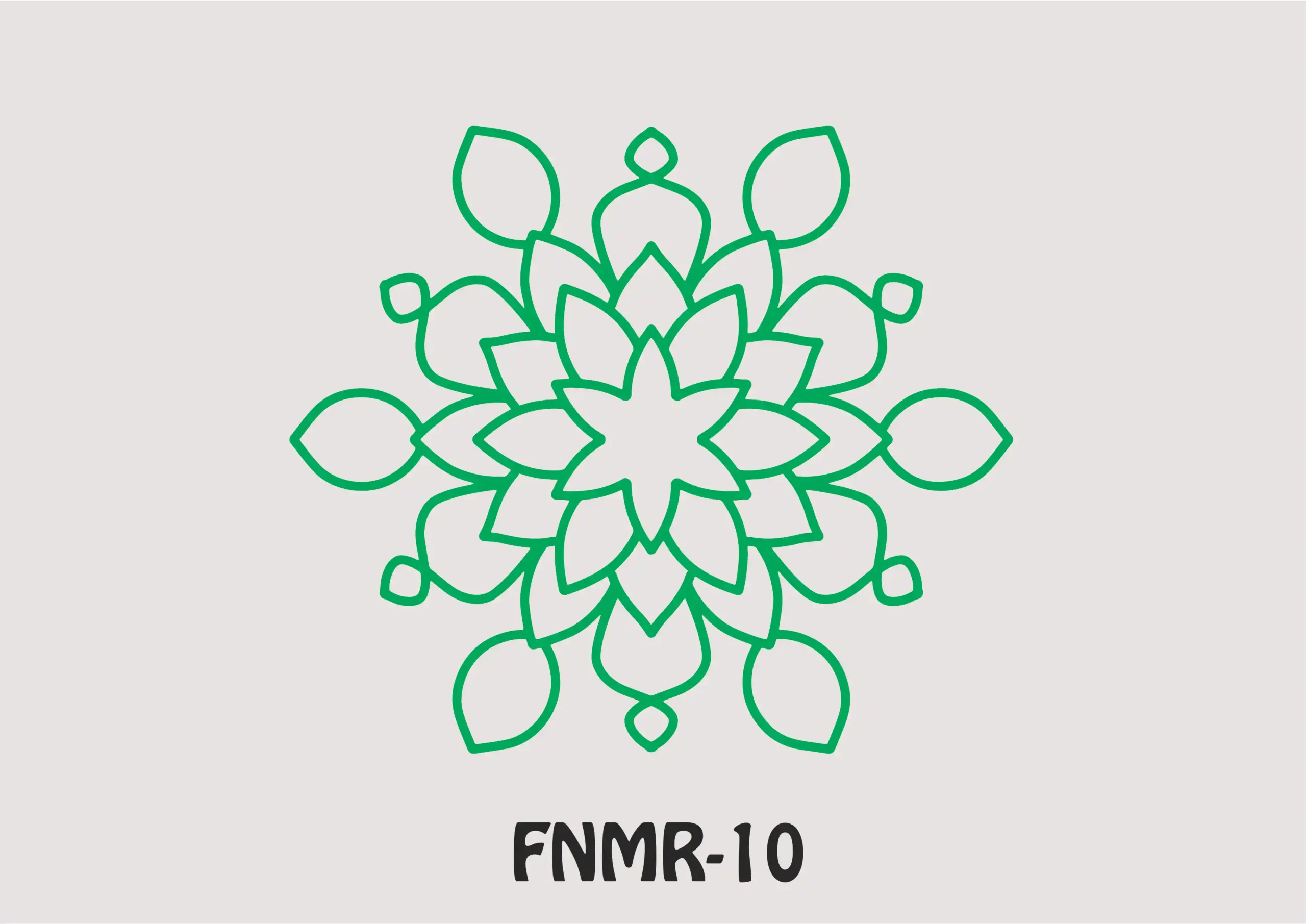 FNMR10 MDF Rangoli Decorative Floor Art - FNMR10 - Image 1