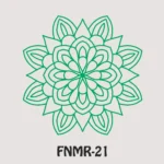 MDF Rangoli Decorative Floor Art - FNMR21