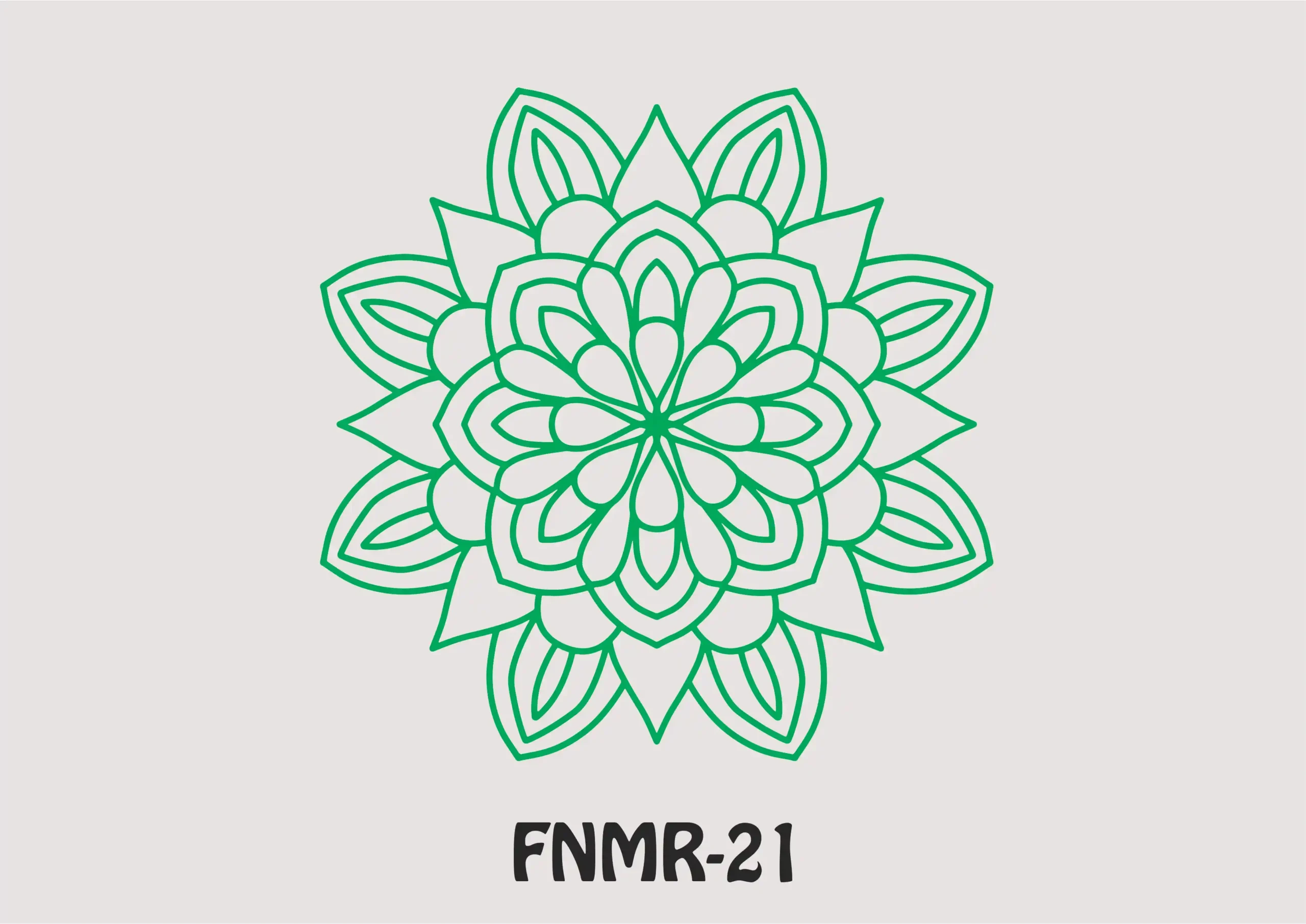 FNMR21 MDF Rangoli Decorative Floor Art - FNMR21 - Image 1