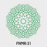 MDF Rangoli Decorative Floor Art - FNMR31