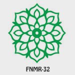 MDF Rangoli Decorative Floor Art - FNMR32