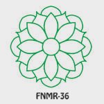 MDF Rangoli Decorative Floor Art - FNMR36