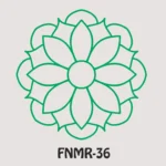 MDF Rangoli Decorative Floor Art - FNMR36