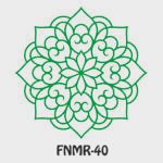 MDF Rangoli Decorative Floor Art - FNMR40