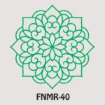 MDF Rangoli Decorative Floor Art - FNMR40