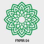 MDF Rangoli Decorative Floor Art - FNMR54