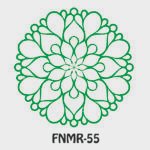 MDF Rangoli Decorative Floor Art - FNMR55
