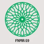 MDF Rangoli Decorative Floor Art - FNMR59