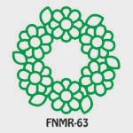 MDF Rangoli Decorative Floor Art - FNMR63