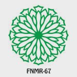 MDF Rangoli Decorative Floor Art - FNMR67