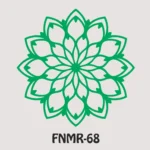 MDF Rangoli Decorative Floor Art - FNMR68