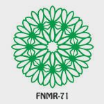 MDF Rangoli Decorative Floor Art - FNMR71