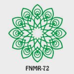 MDF Rangoli Decorative Floor Art - FNMR72