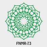 MDF Rangoli Decorative Floor Art - FNMR73