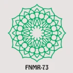 MDF Rangoli Decorative Floor Art - FNMR73