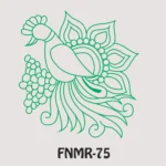 MDF Rangoli Decorative Floor Art - FNMR75
