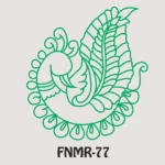 MDF Rangoli Decorative Floor Art - FNMR77