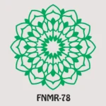 MDF Rangoli Decorative Floor Art - FNMR78