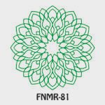 MDF Rangoli Decorative Floor Art - FNMR81