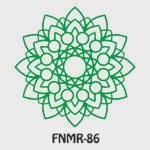 MDF Rangoli Decorative Floor Art - FNMR86