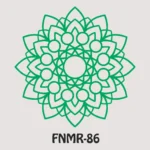 MDF Rangoli Decorative Floor Art - FNMR86