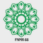 MDF Rangoli Decorative Floor Art - FNMR88