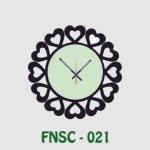 Sublimation Wall Clock - FNSC021