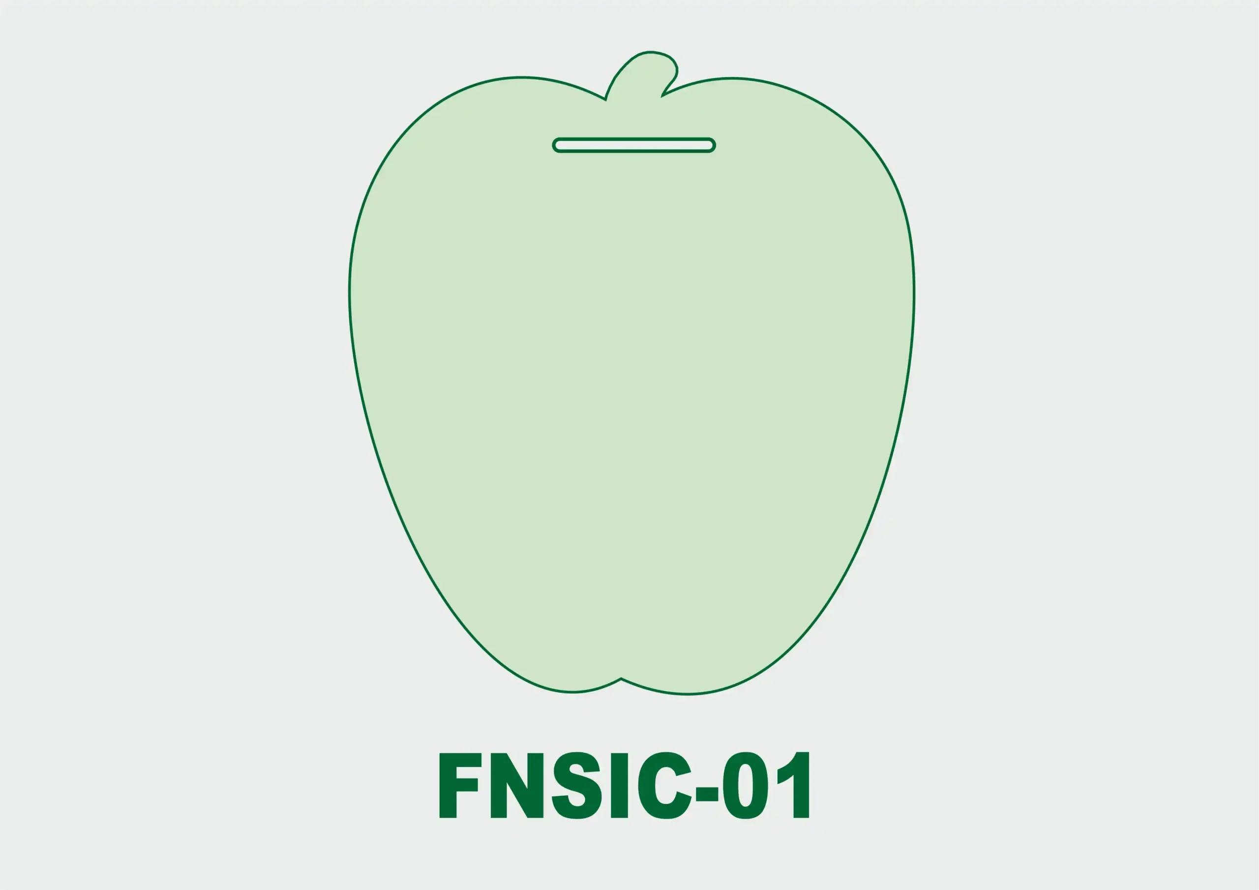 FNSIC-01 Sublimation Acrylic ID Card - FNSIC01 - Image 1