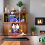 Customised Printed Trophy - FNT39