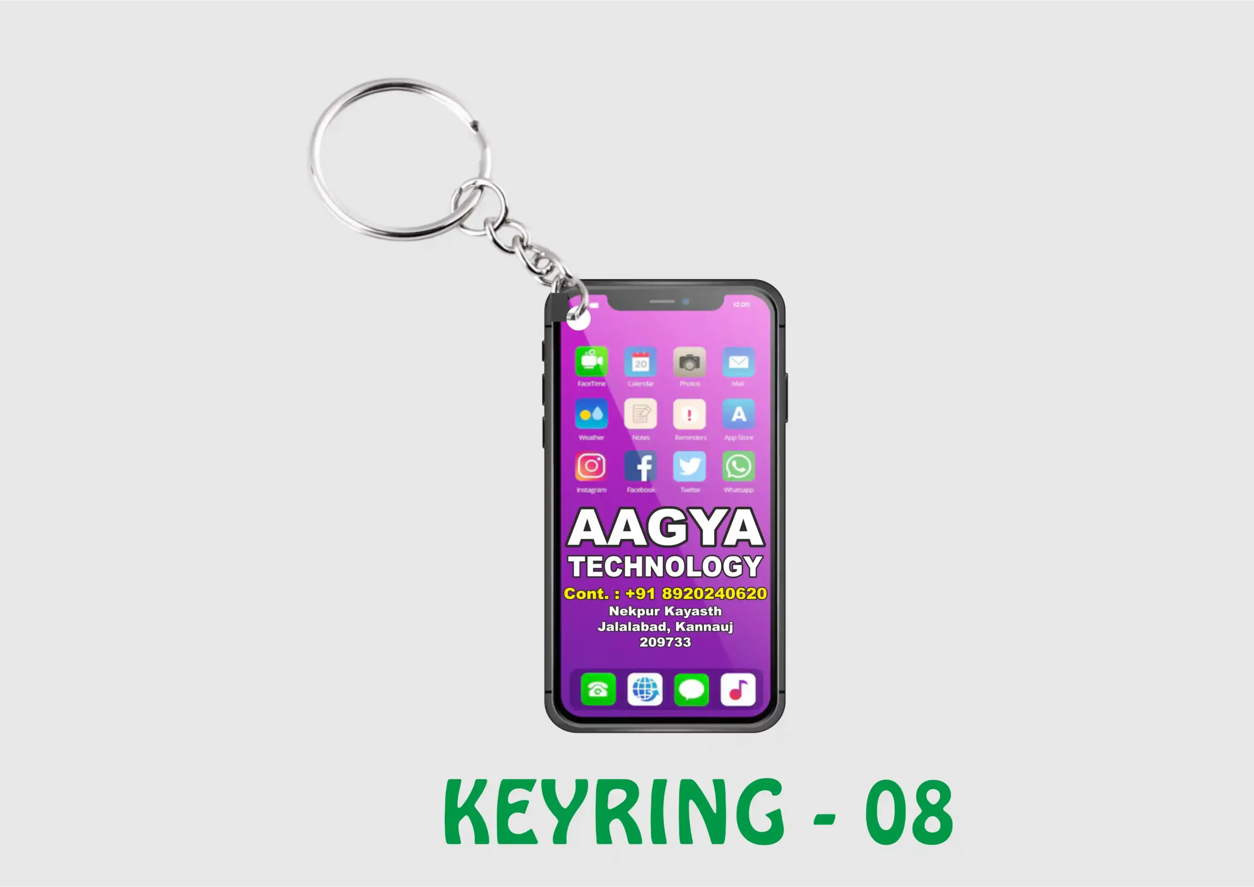 KEYRING - 08 KEYRINGS - 08 - Image 1