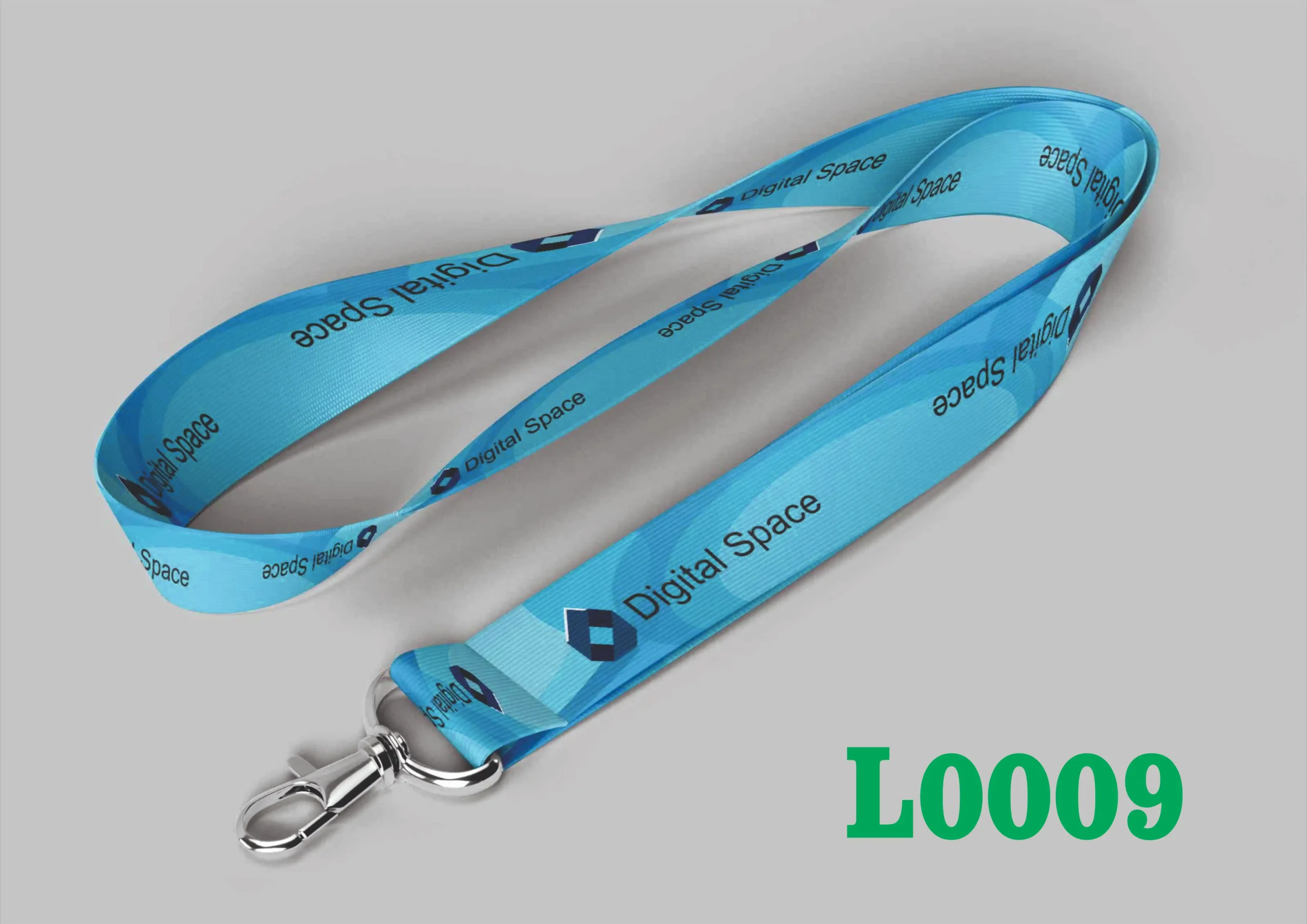 L0009 Digital Lanyard Template L0009 - Image 1