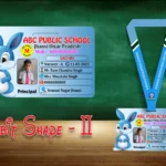 Rabbit Shape 2 Acrylic ID Card