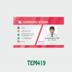 ID Card - TEM419