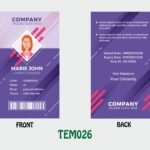 ID Card - TEM026