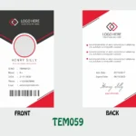 ID Card - TEM059