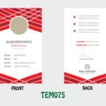 ID Card - TEM075