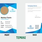 ID Card - TEM092