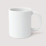 White Mug - Round Handle
