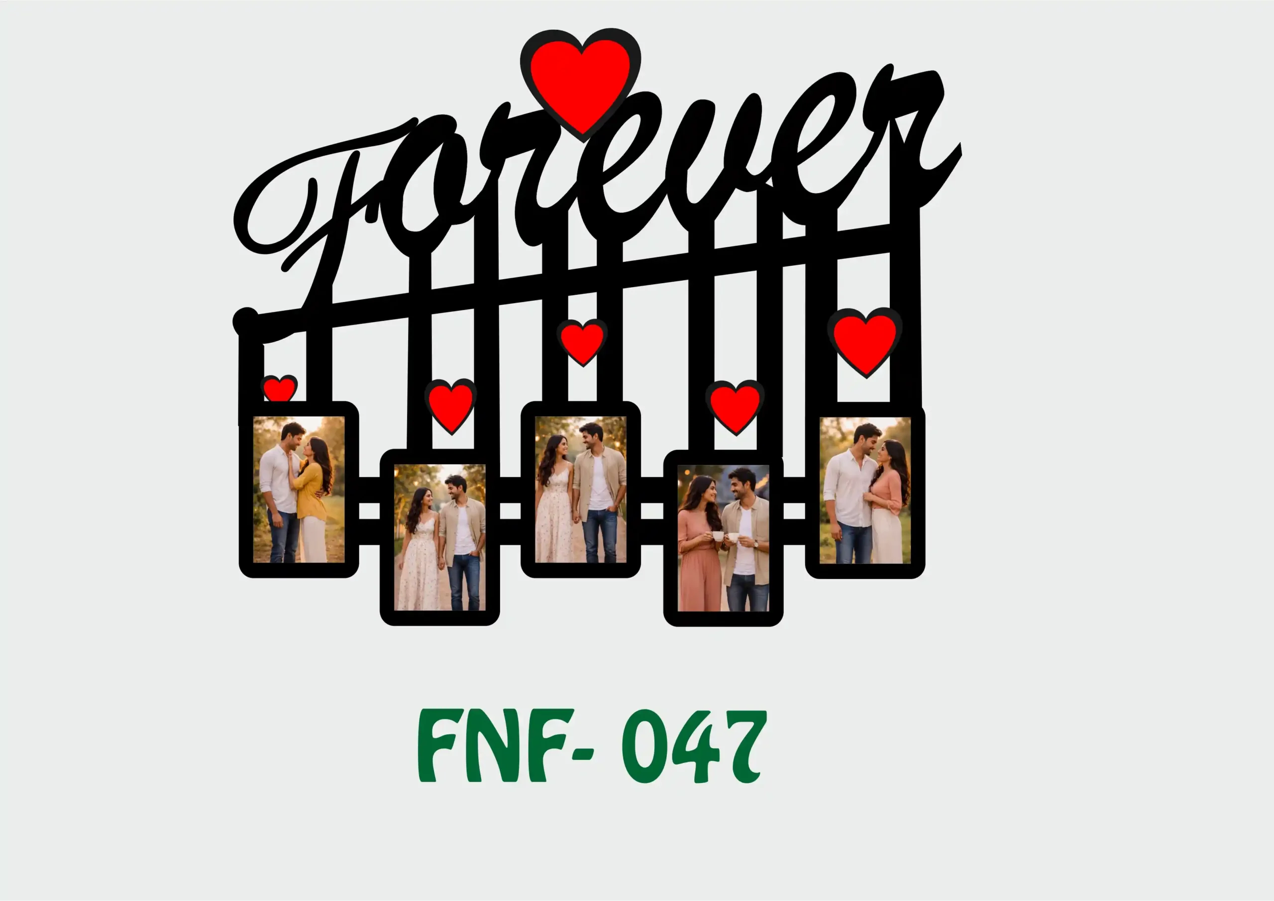 FNF- 13 Sublimation Wall Hanging Frame - FNF047 - Image 1