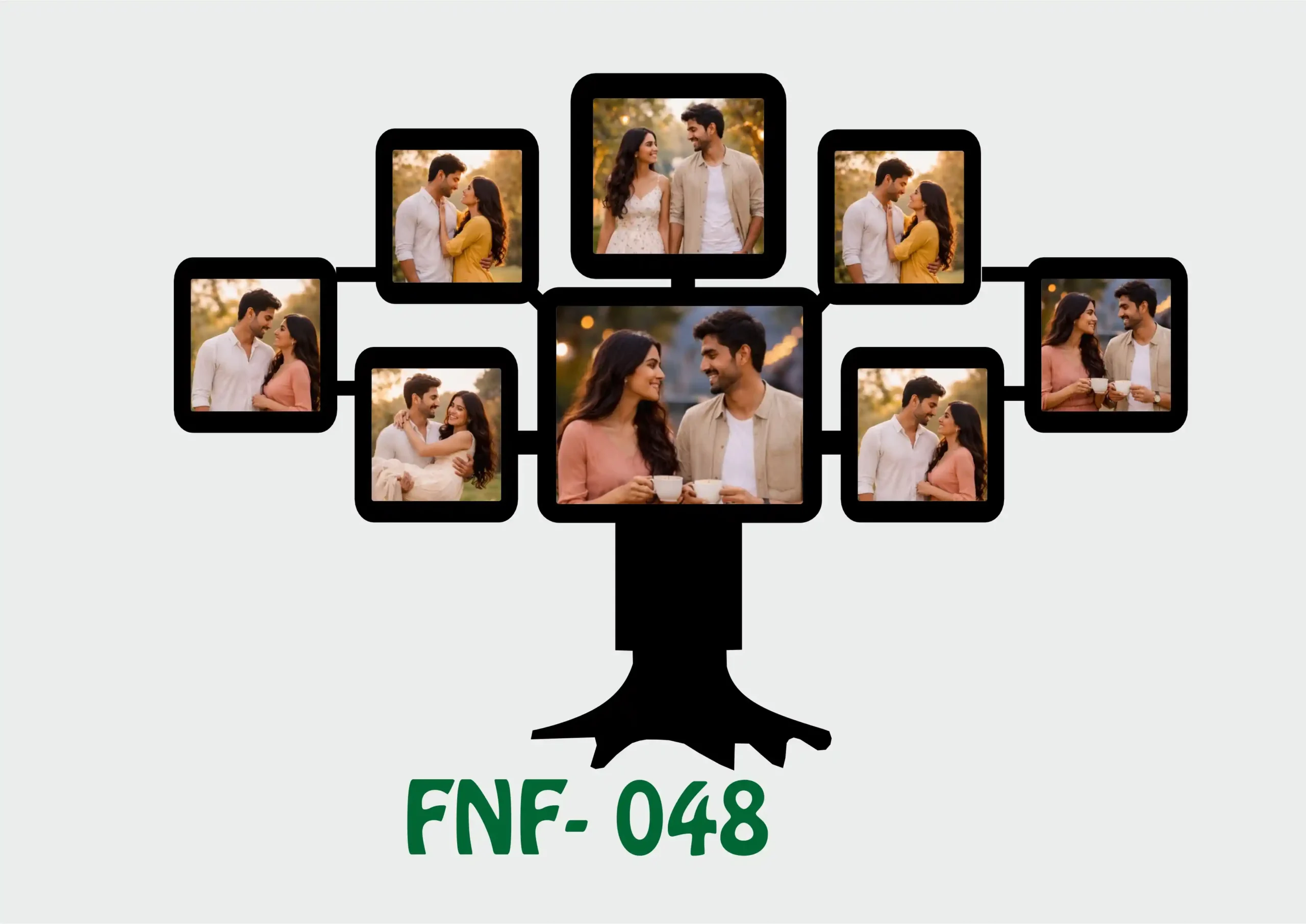 FNF- 14 Sublimation Wall Hanging Frame - FNF048 - Image 1