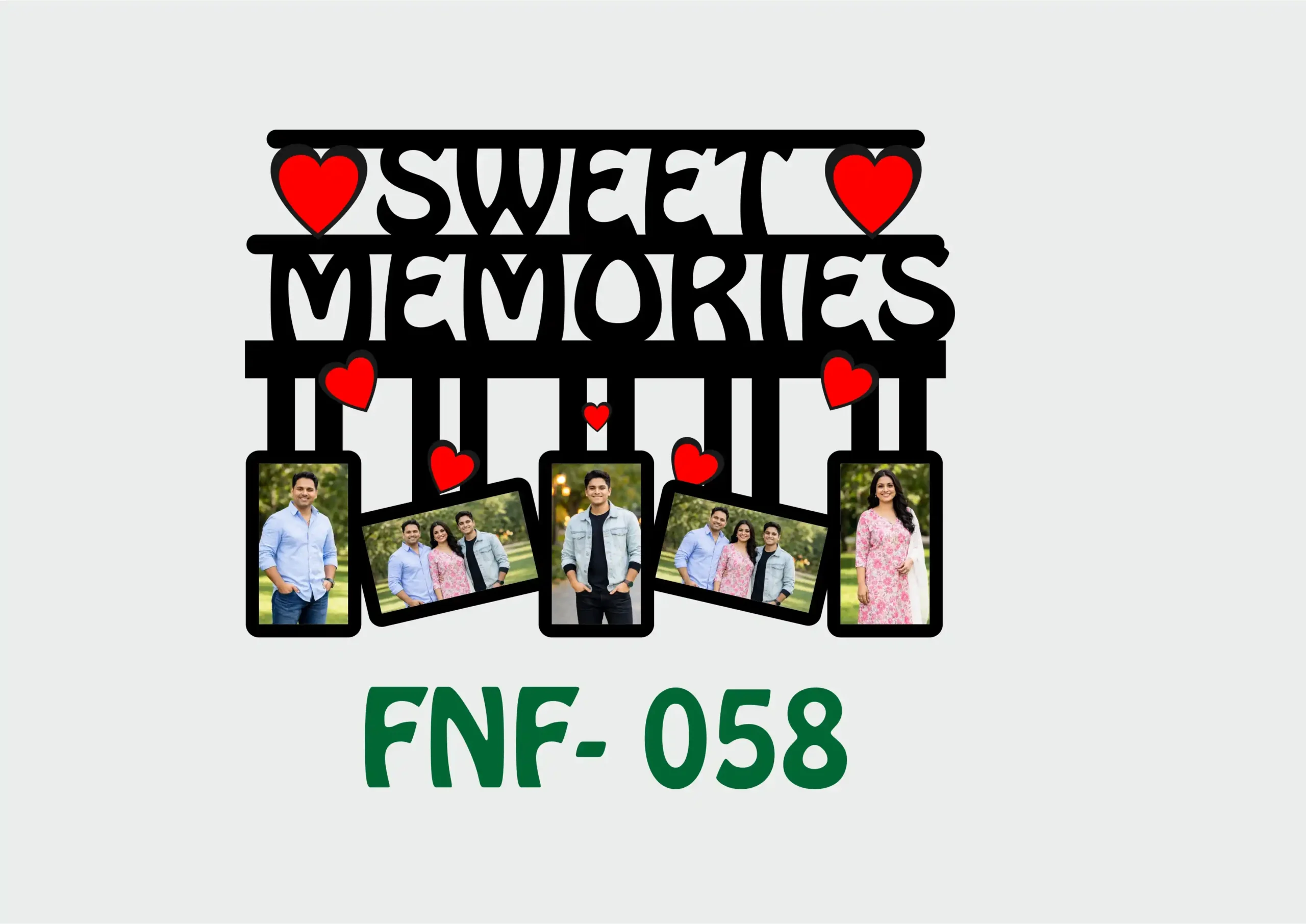 FNF- 24 Sublimation Wall Hanging Frame - FNF058 - Image 1