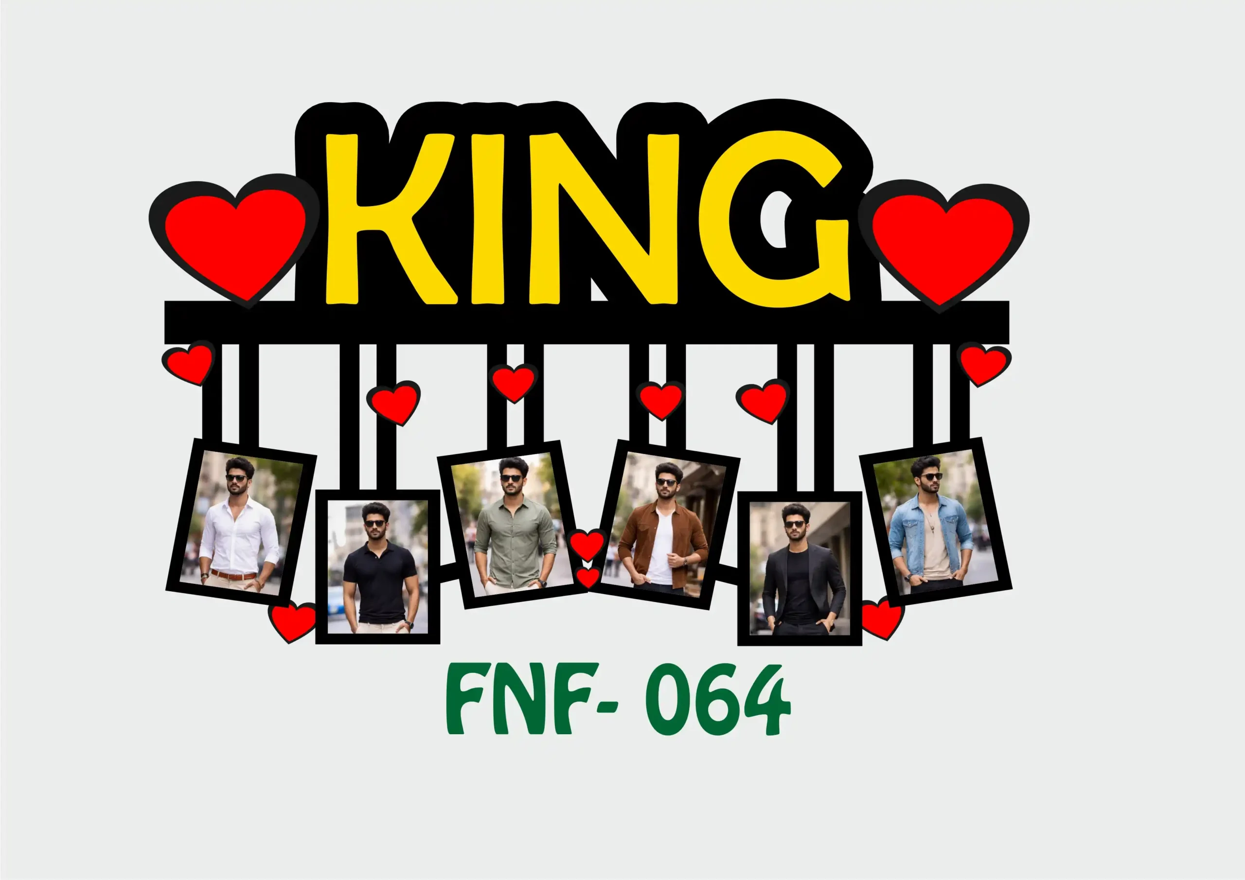 FNF- 30 Sublimation Wall Hanging Frame - FNF064 - Image 1